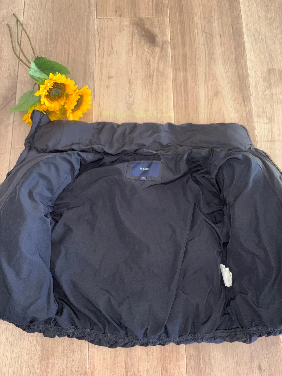 Black puffer jacket Kiabi size 10 years – photo 3